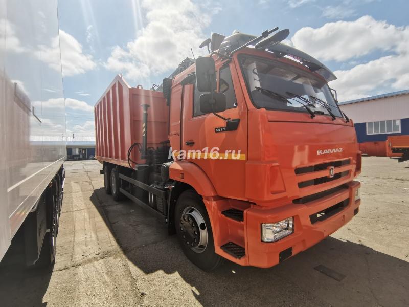 Ломовоз КАМАЗ 65115 Е-5 с ГМУ МАЙМАН 110M/ ГМУ VPL 100-76M