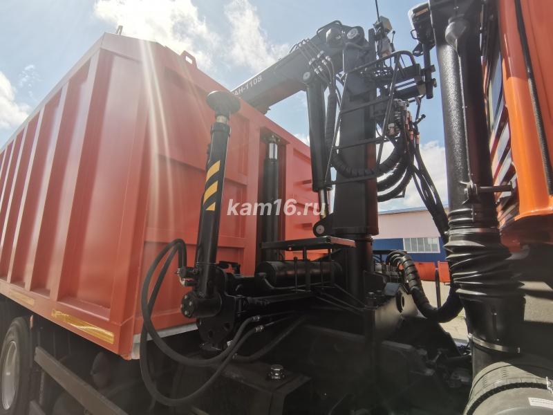 Ломовоз КАМАЗ 65115 Е-5 с ГМУ МАЙМАН 110M/ ГМУ VPL 100-76M